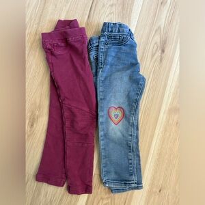 Tea Collection and Cat & Jack pants. Size 3T